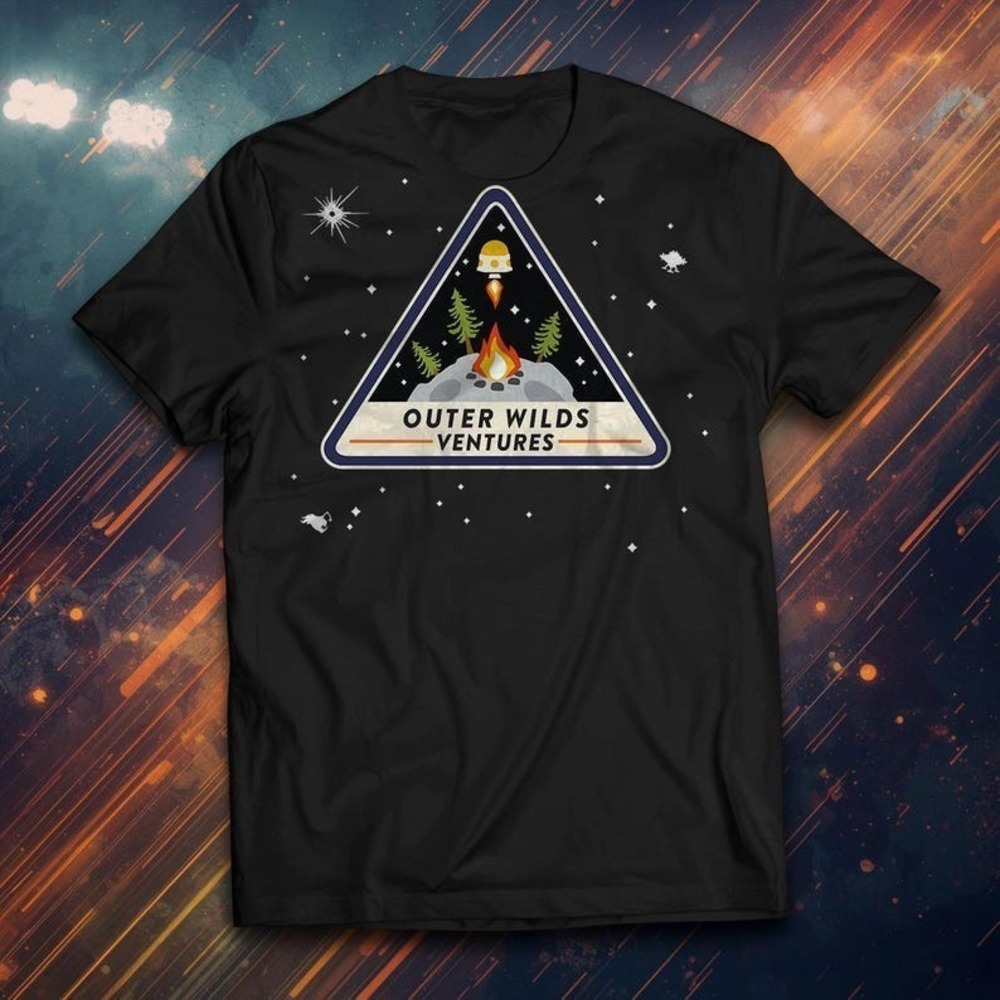 Outer Wilds Ventures Patch Unisex Heavy Cotton Tee